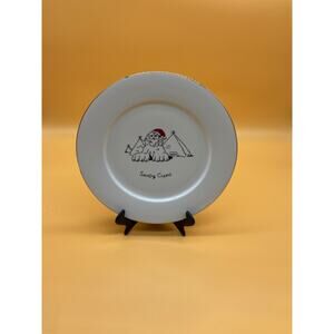 1999 Merry Masterpieces Dayton Hudson "Sandy Claws" Christmas VTG 1st Ed Plate